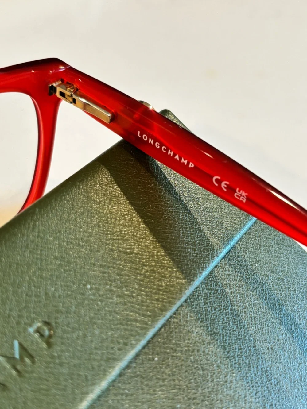 Brand New Longchamp Red Ladies Eyeglass Frames - Picture 4 of 7